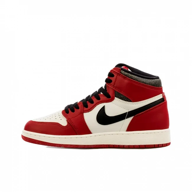 картинка Nike Air Jordan 1 Retro High OG "Chicago" 2022 GS магазин Одежда+ являющийся официальным дистрибьютором в России 