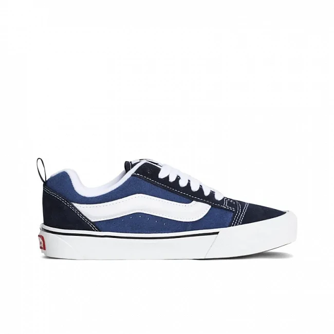 картинка Vans Knu Skool Navy White магазин Одежда+ являющийся официальным дистрибьютором в России 