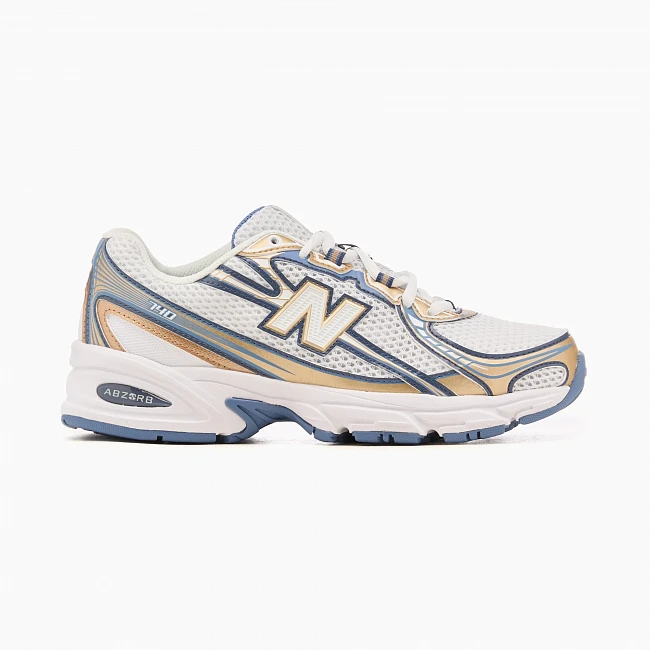 картинка New Balance 740 Heron Blue / Vintage Indigo магазин Одежда+ являющийся официальным дистрибьютором в России 