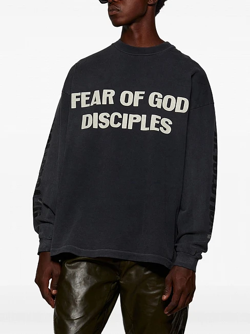Fear of God Relaxed Long Sleeve Disciple Tee Flint