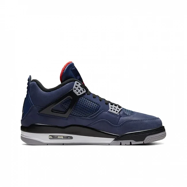 картинка Nike Air Jordan 4 Retro Winterized Loyal Blue магазин Одежда+ являющийся официальным дистрибьютором в России 