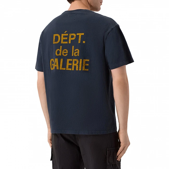 Gallery Dept. French Tee Black / Yellow