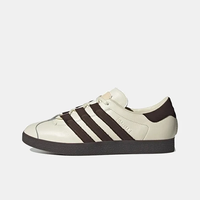 картинка Adidas Gazelle Cream Brown магазин Одежда+ являющийся официальным дистрибьютором в России 