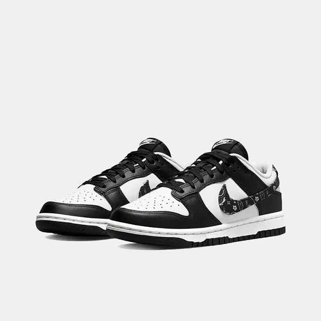 Nike Dunk Low Paisley Pack Black White