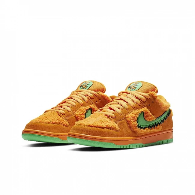 картинка Nike SB Dunk Low Grateful Dead Bears Orange магазин Одежда+ являющийся официальным дистрибьютором в России 