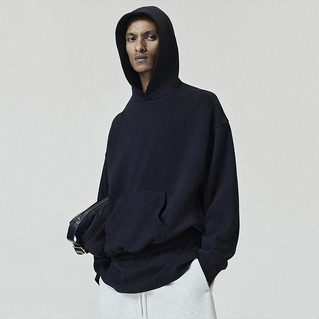 Fear of God Essentials Classic Hoodie Vintage Black