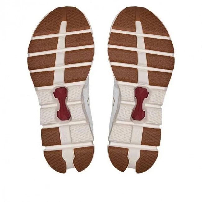 картинка ON Running Cloud X 4 Pearl Ivory магазин Одежда+ являющийся официальным дистрибьютором в России 