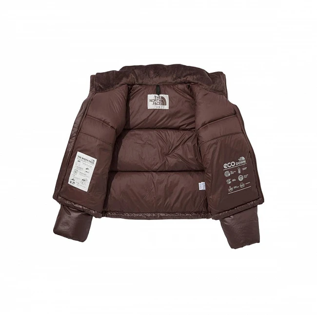 картинка The North Face Puffer Jacket Brown магазин Одежда+ являющийся официальным дистрибьютором в России 
