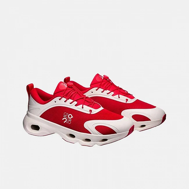 On Cloudsolo LOEWE Red / Eggshell