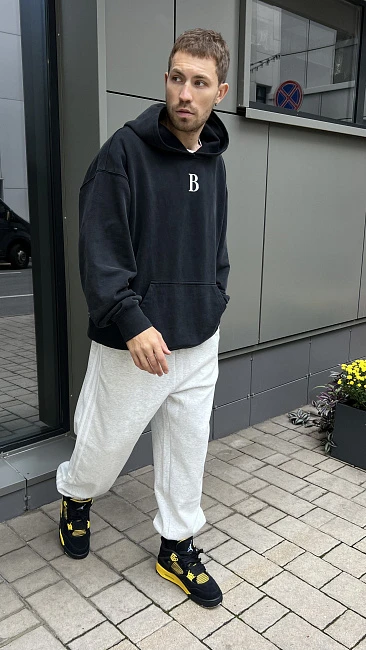 картинка Штаны спортивные мужские (утепленные) магазин Одежда+ являющийся официальным дистрибьютором в России 