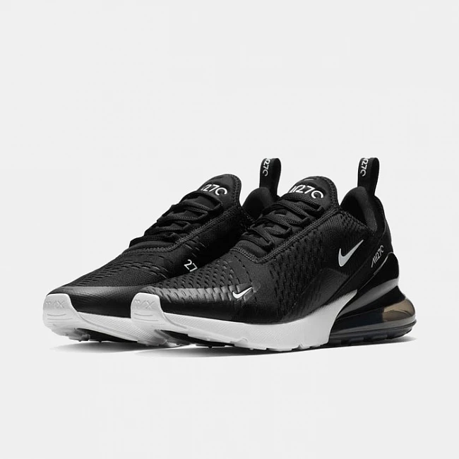 картинка Nike Air Max 270 Black/White/Anthracite магазин Одежда+ являющийся официальным дистрибьютором в России 