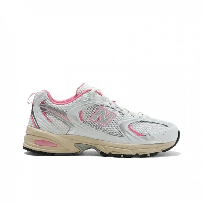 картинка New Balance 530 White Pink Vintage магазин Одежда+ являющийся официальным дистрибьютором в России 