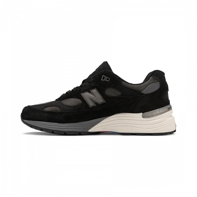 картинка New Balance 992 Black Grey MiUSA магазин Одежда+ являющийся официальным дистрибьютором в России 