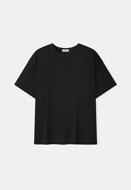 Fear of God Cotton Rayon Tee Black