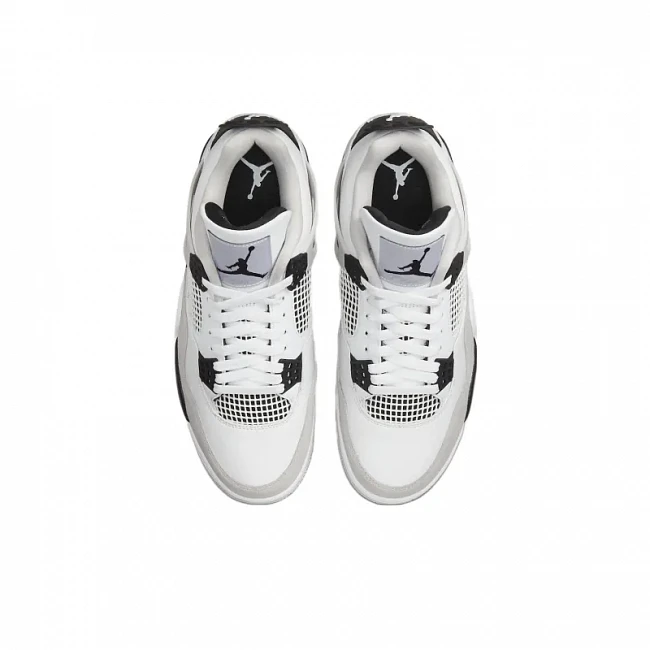 картинка Nike Air Jordan 4 Retro "Military Black" магазин Одежда+ являющийся официальным дистрибьютором в России 