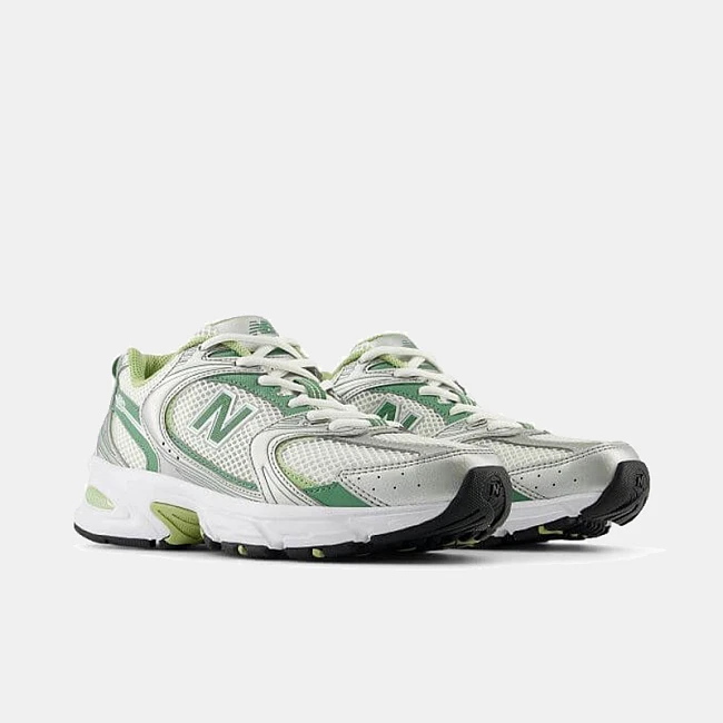 картинка New Balance 530 Silver/Green магазин Одежда+ являющийся официальным дистрибьютором в России 