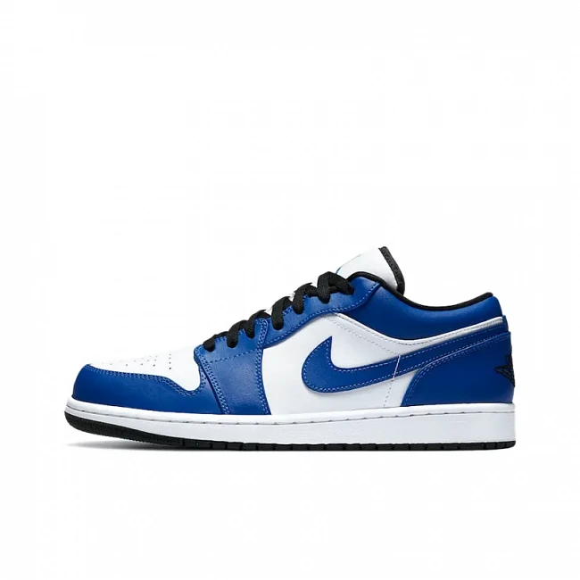 картинка Nike Air Jordan 1 Low "Game Royal" магазин Одежда+ являющийся официальным дистрибьютором в России 