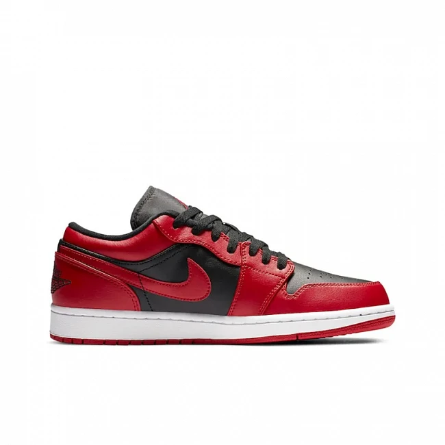 картинка Nike Air Jordan 1 Low Reverse Bred магазин Одежда+ являющийся официальным дистрибьютором в России 