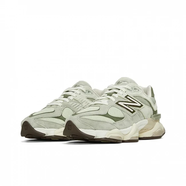 картинка New Balance 9060 Olivine магазин Одежда+ являющийся официальным дистрибьютором в России 
