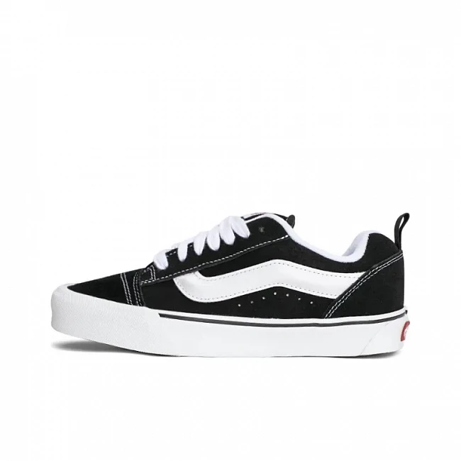 картинка Vans Knu Skool "Black White" магазин Одежда+ являющийся официальным дистрибьютором в России 