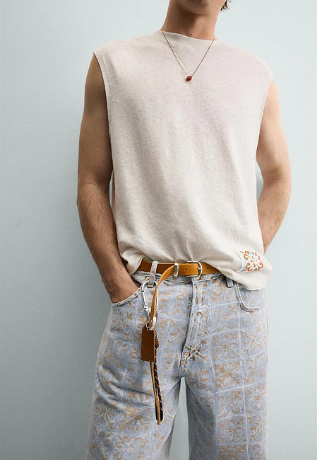 Майка Zara Rio de Janeiro Limited Edition Off White