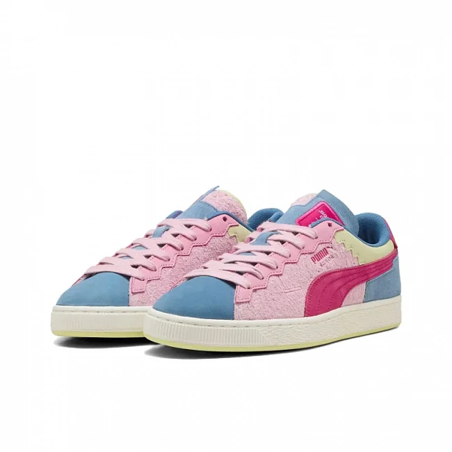 картинка PUMA Suede Squid Game магазин Одежда+ являющийся официальным дистрибьютором в России 