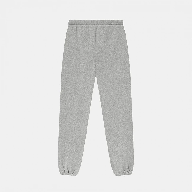картинка Fear of God Essentials Fleece Sweatpants Concrete Heather магазин Одежда+ являющийся официальным дистрибьютором в России 