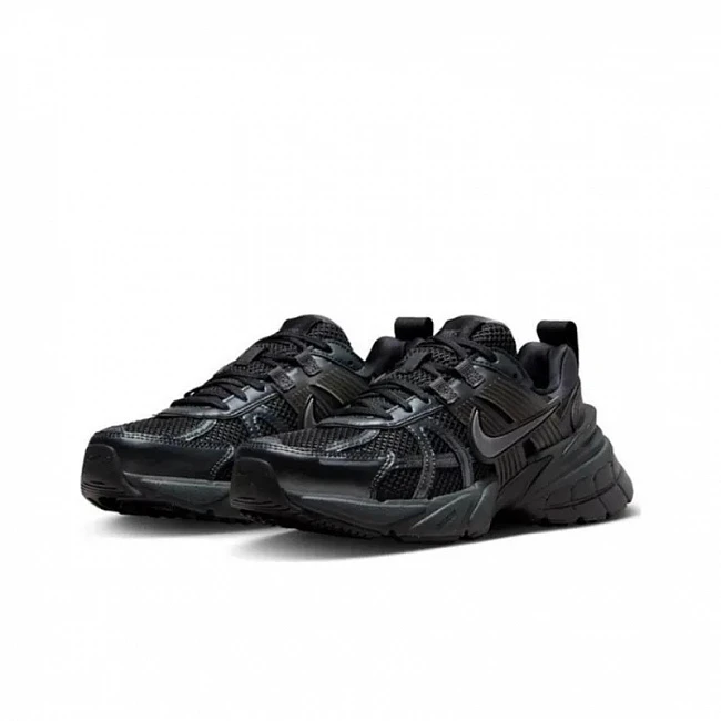 картинка Nike V2K Run Black Anthracite магазин Одежда+ являющийся официальным дистрибьютором в России 