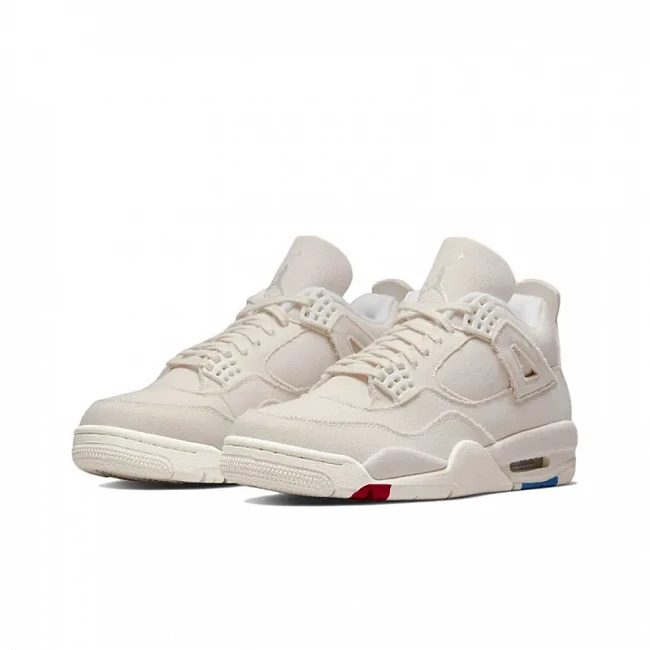 картинка Nike Air Jordan 4 Retro Blank Canvas магазин Одежда+ являющийся официальным дистрибьютором в России 