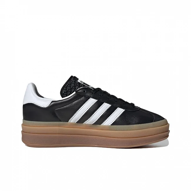 картинка Adidas Gazelle Bold "Core Black" магазин Одежда+ являющийся официальным дистрибьютором в России 
