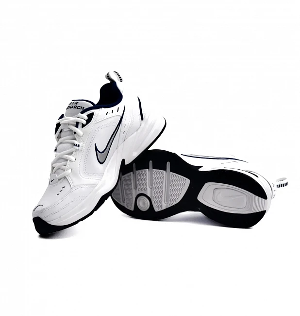 картинка Nike Air Monarch Iv White магазин Одежда+ являющийся официальным дистрибьютором в России 