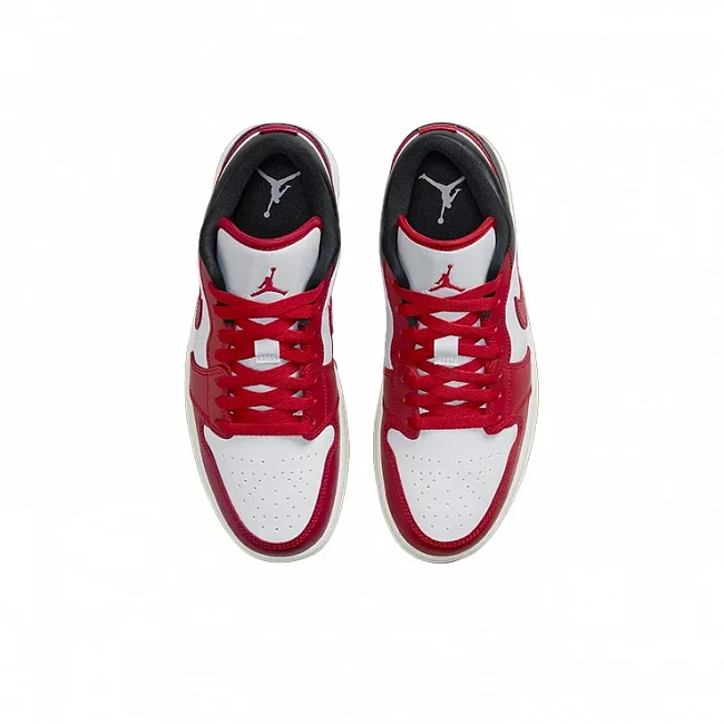 картинка Nike Air Jordan 1 Low WMNS "Reverse Black Toe" магазин Одежда+ являющийся официальным дистрибьютором в России 