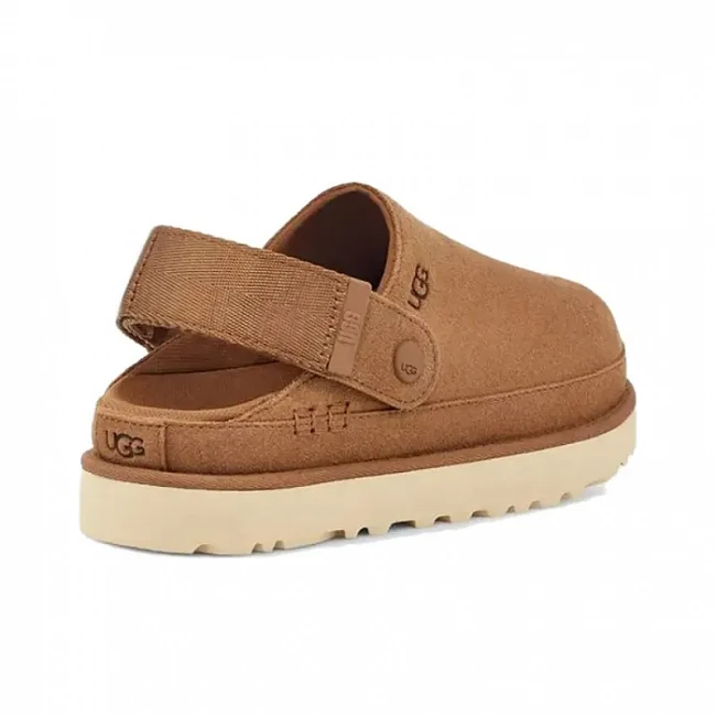 картинка UGG Goldenstar Clog Chestnut магазин Одежда+ являющийся официальным дистрибьютором в России 