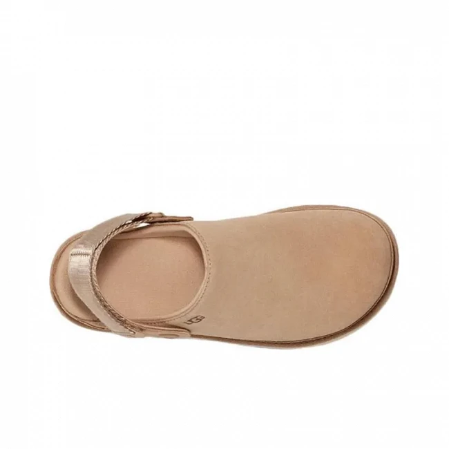 картинка UGG Goldenstar Clog Sand магазин Одежда+ являющийся официальным дистрибьютором в России 