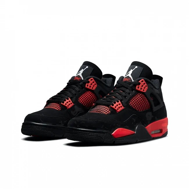 картинка Nike Air Jordan 4 Retro 'Red Thunder' магазин Одежда+ являющийся официальным дистрибьютором в России 
