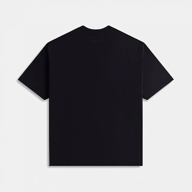 картинка Fear of God Essentials Heavy Crewneck Tee Black магазин Одежда+ являющийся официальным дистрибьютором в России 