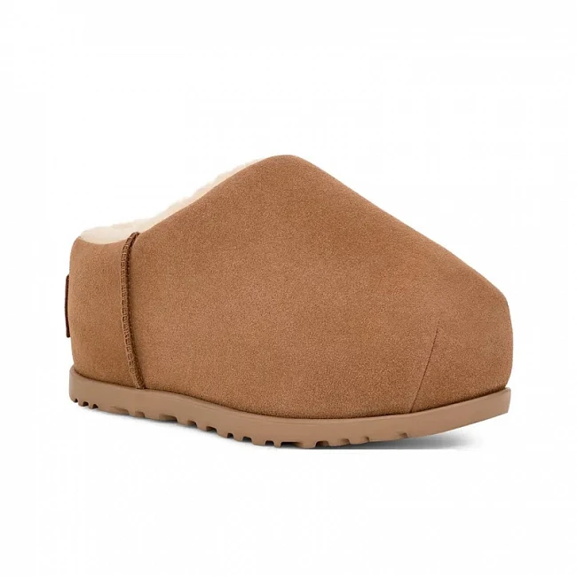 картинка UGG Pumped Slide Chestnut магазин Одежда+ являющийся официальным дистрибьютором в России 
