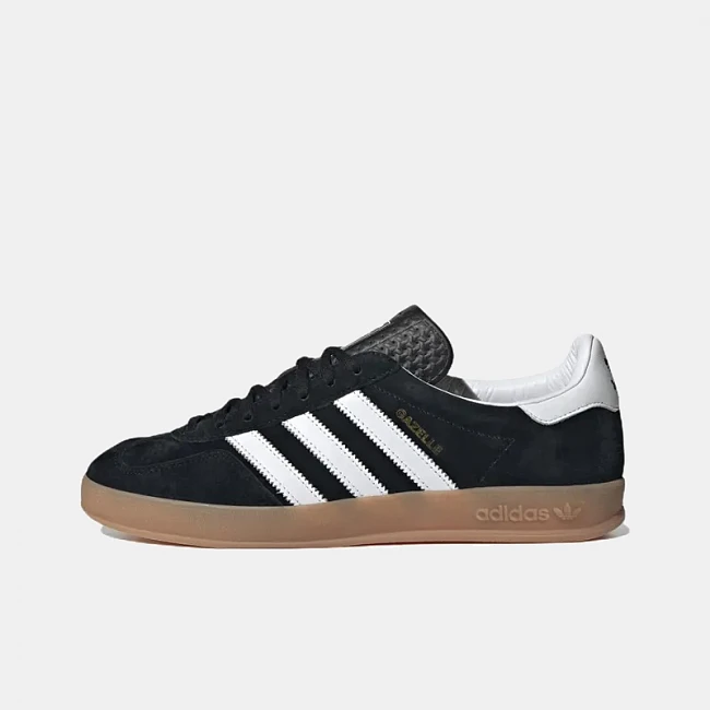 картинка Adidas Gazelle "Black White Gum" магазин Одежда+ являющийся официальным дистрибьютором в России 