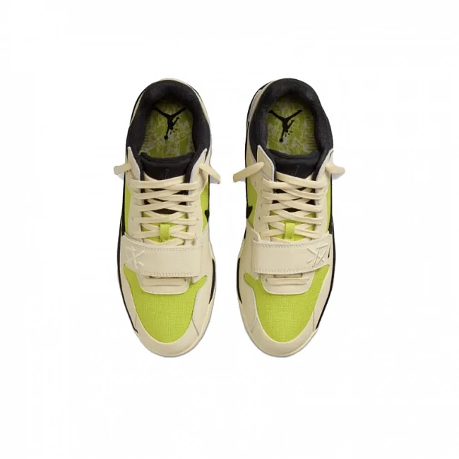 картинка Nike Air Jumpman Jack Tr Travis Scott Bright Cactus магазин Одежда+ являющийся официальным дистрибьютором в России 