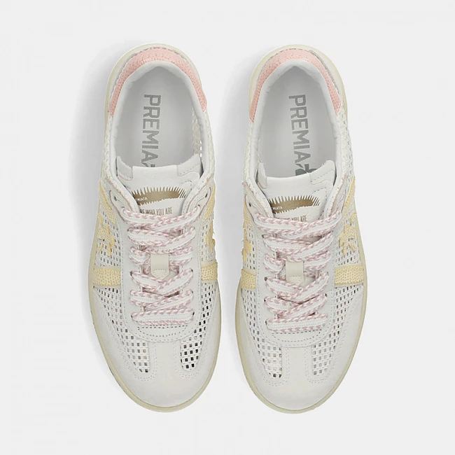 Premiata Bonnied 8039 White / Beige / Grey