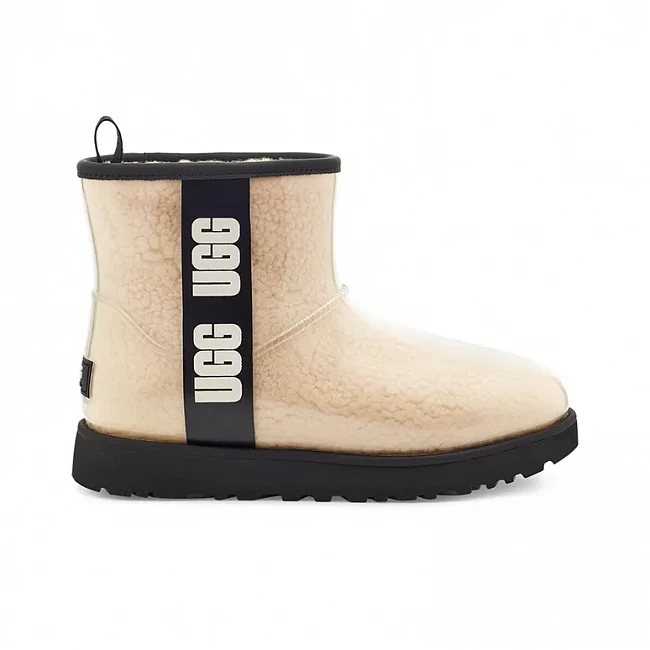 картинка UGG Classic Clear Mini White магазин Одежда+ являющийся официальным дистрибьютором в России 