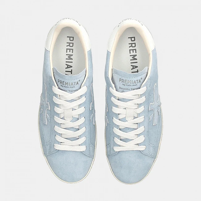 Premiata Stevend Light Blue / White