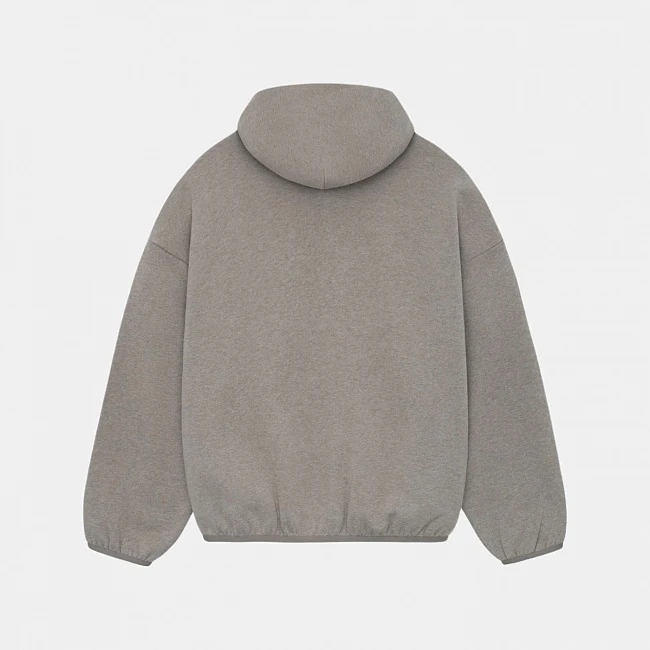 картинка Fear of God Essentials Hoodie 'Heather Grey' магазин Одежда+ являющийся официальным дистрибьютором в России 