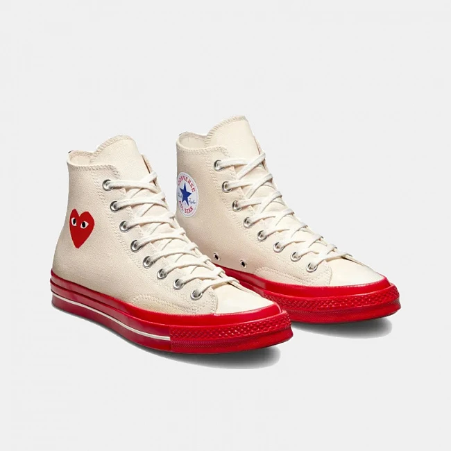 картинка Converse "Comme des Garcons Play" магазин Одежда+ являющийся официальным дистрибьютором в России 