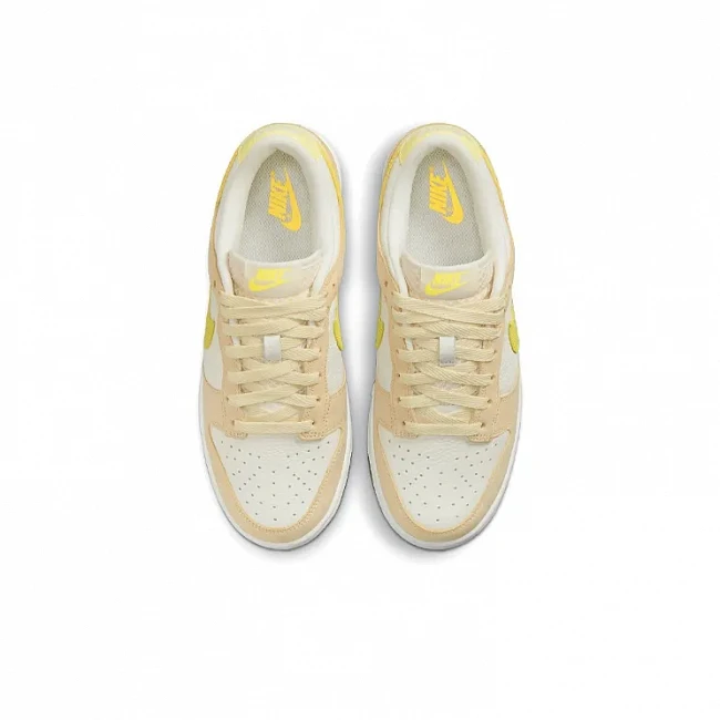 картинка Nike Dunk Low WMNS "Lemon Drop" магазин Одежда+ являющийся официальным дистрибьютором в России 