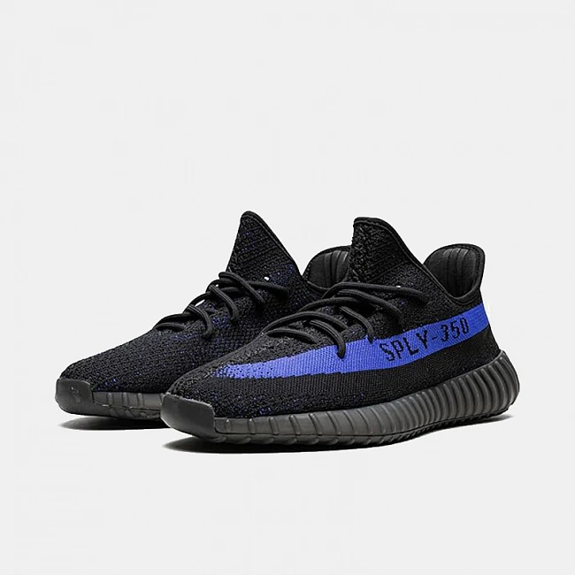 картинка Adidas Yeezy Boost 350 V2 "Dazzling Blue" магазин Одежда+ являющийся официальным дистрибьютором в России 