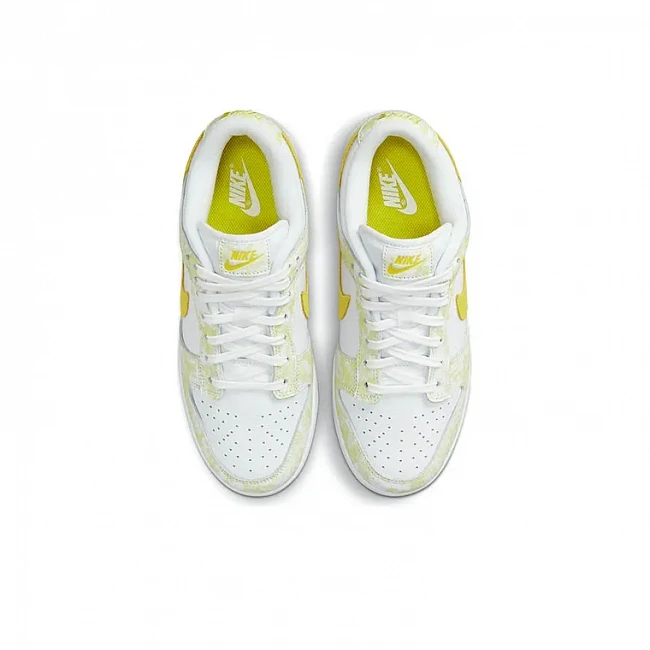 картинка Nike Dunk Low WMNS "Yellow Strike" магазин Одежда+ являющийся официальным дистрибьютором в России 