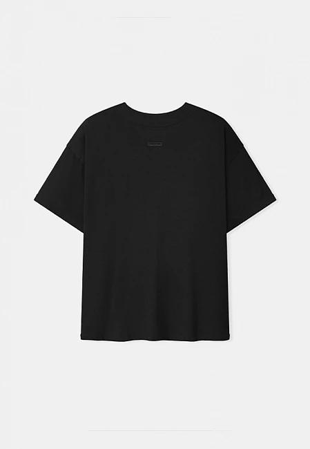 Fear of God Cotton Rayon Tee Black