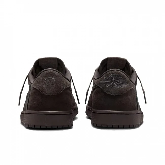 картинка Travis Scott X Air Jordan 1 Low OG 'Velvet Brown' магазин Одежда+ являющийся официальным дистрибьютором в России 