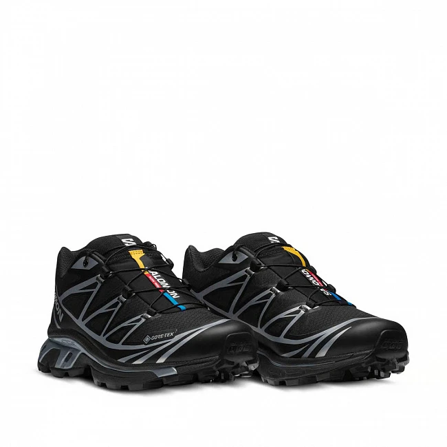 картинка Salomon XT-6 GORE-TEX Black/Black/Ftw магазин Одежда+ являющийся официальным дистрибьютором в России 